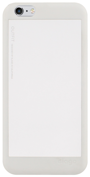 Apple iPhone 6S kemény hátlap fém hátlappal fehér