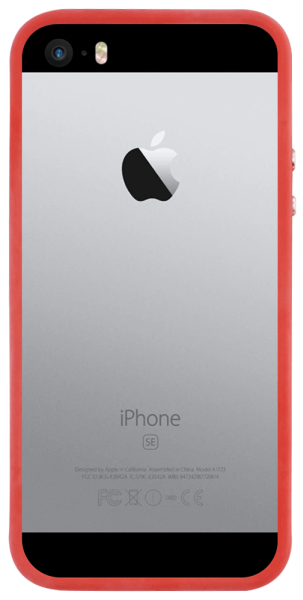 Apple iPhone SE (2016) bumper piros