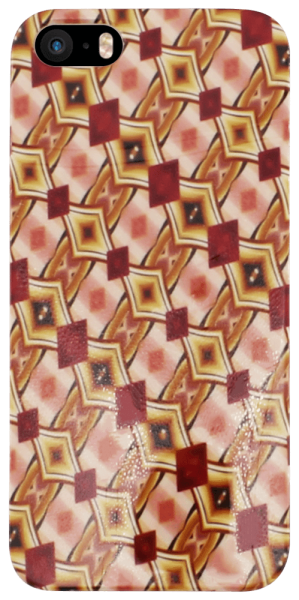 Apple iPhone 5S kemény hátlap rombusz mintás színes