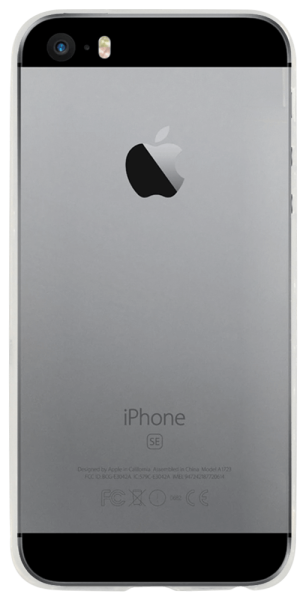 Apple iPhone 5S szilikon tok átlátszó