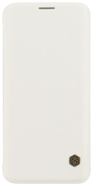Samsung Galaxy S8 Plus (G955) oldalra nyíló flipes bőrtok gyári NILLKIN bankkártya tartó fehér