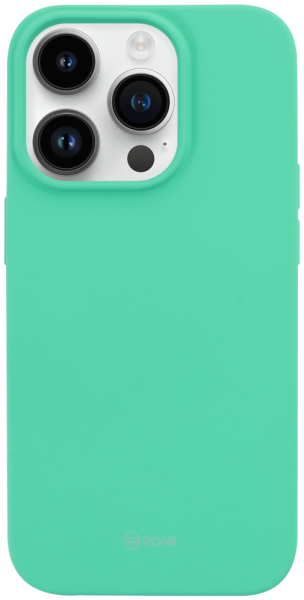 Apple iPhone 14 Pro szilikon tok gyári ROAR mentazöld