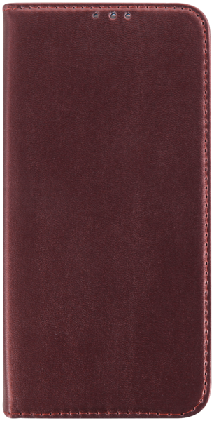 Apple iPhone 14 Plus oldalra nyíló flipes bőrtok asztali tartó funkciós bordó