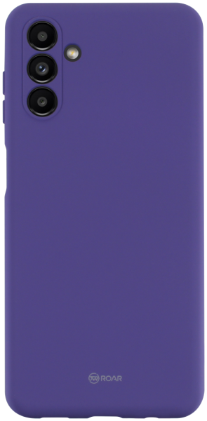 Samsung Galaxy A04s (SM-A047F) szilikon tok gyári ROAR kameravédővel lila