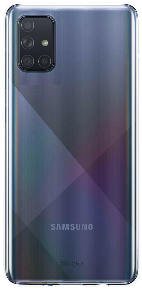 Samsung Galaxy A71 (SM-A715F) szilikon tok gyári ROAR átlátszó
