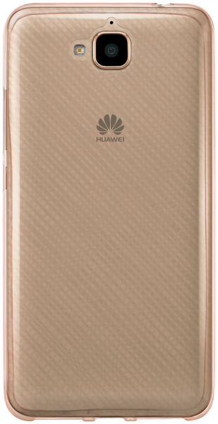 Huawei Y6 Pro (Honor Play 5X) szilikon tok halvány narancssárga