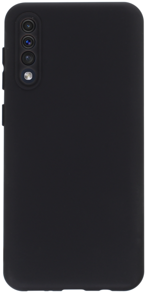 Samsung Galaxy A50 (SM-505) szilikon tok kameravédővel matt fekete