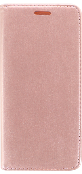 Samsung Galaxy S20 (SM-G980F) oldalra nyíló flipes bőrtok asztali tartó funkciós rozéarany