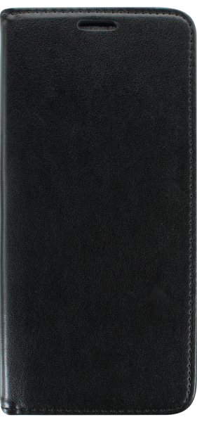 Samsung Galaxy J6 Plus (J610F) oldalra nyíló flipes bőrtok asztali tartó funkciós fekete