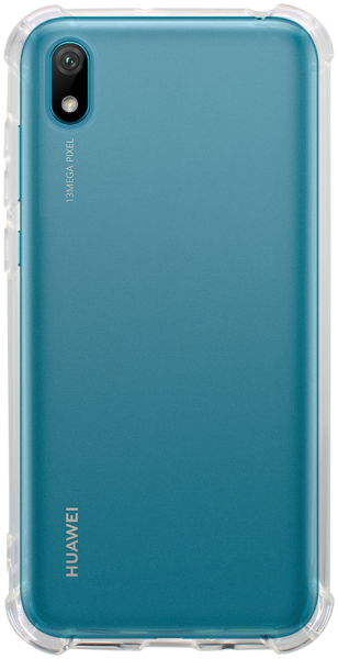 Huawei Y5 2019 szilikon tok közepesen ütésálló légpárnás sarok átlátszó