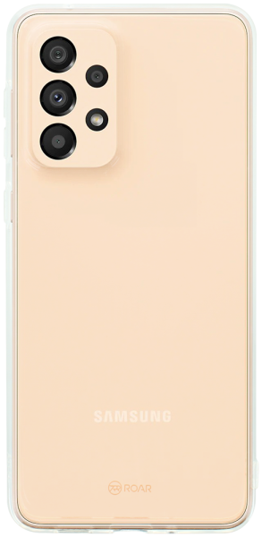 Samsung Galaxy A33 5G (SM-A336) szilikon tok gyári ROAR kameravédővel átlátszó