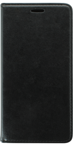 Apple iPhone XR oldalra nyíló flipes bőrtok asztali tartó funkciós fekete