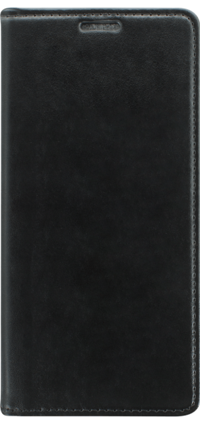 Oppo A53s oldalra nyíló flipes bőrtok asztali tartó funkciós fekete