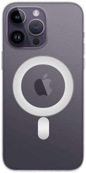 Apple iPhone 14 Pro Max kemény hátlap gyári MagSafe átlátszó