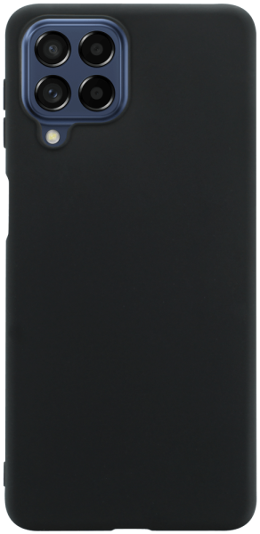 Samsung Galaxy M53 (SM-M536B) szilikon tok matt fekete