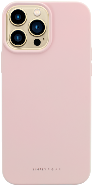 Apple iPhone 13 Pro Max szilikon tok gyári ROAR púderszínű