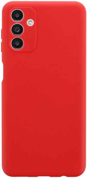 Samsung Galaxy A13 5G (SM-A136) szilikon tok kameravédővel matt piros