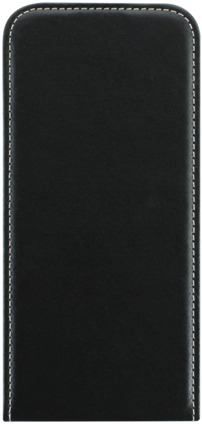 OnePlus 8T lenyíló flipes bőrtok fekete