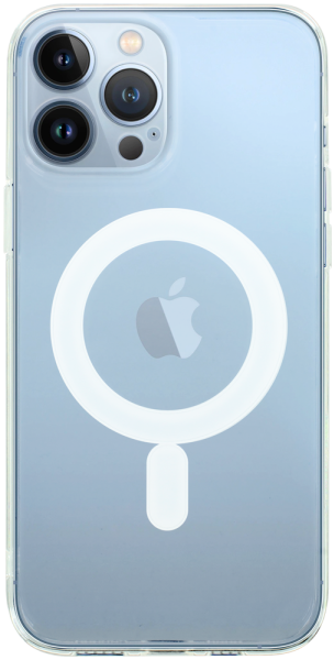 Apple iPhone 13 Pro Max szilikon tok gyári MagSafe kameravédővel átlátszó