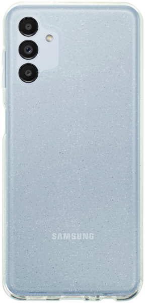 Samsung Galaxy A04s (SM-A047F) szilikon tok csillogó átlátszó