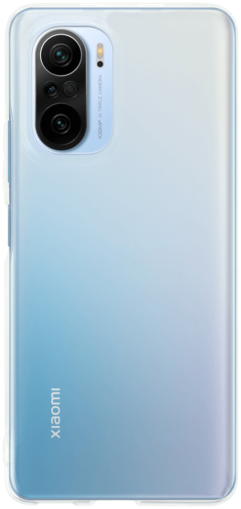 Xiaomi Poco F3 szilikon tok közepesen ütésálló átlátszó