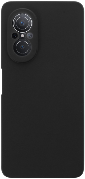 Huawei Nova 9 SE szilikon tok kameravédővel matt fekete