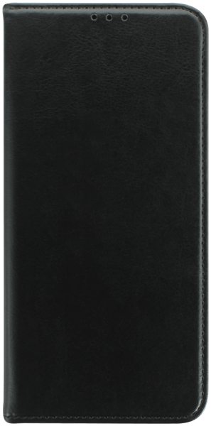Samsung Galaxy M52 5G (SM-M526BR) oldalra nyíló flipes bőrtok valódi bőr fekete
