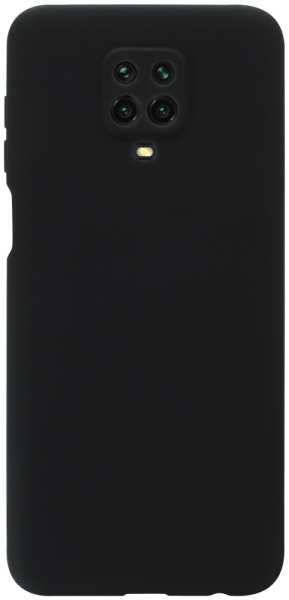 Xiaomi Redmi Note 9 Pro Max szilikon tok kameravédővel matt fekete
