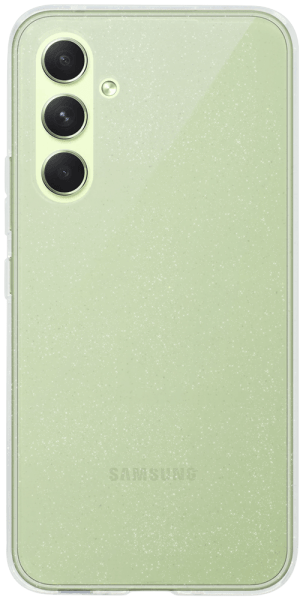 Samsung Galaxy A54 (SM-A546B) szilikon tok csillogó átlátszó