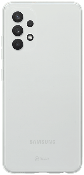 Samsung Galaxy A32 4G (SM-A325F) szilikon tok gyári ROAR kameravédővel átlátszó