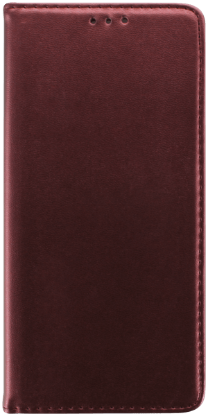 Samsung Galaxy M52 5G (SM-M526BR) oldalra nyíló flipes bőrtok asztali tartó funkciós bordó
