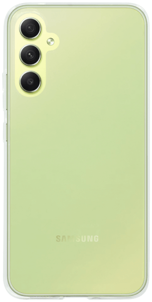 Samsung Galaxy A34 (SM-A346B) szilikon tok átlátszó -- 325028