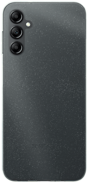 Samsung Galaxy A14 (SM-A145R) szilikon tok csillogó átlátszó