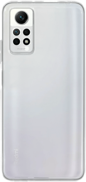 Xiaomi Redmi Note 12 Pro 4G szilikon tok közepesen ütésálló kameravédővel átlátszó