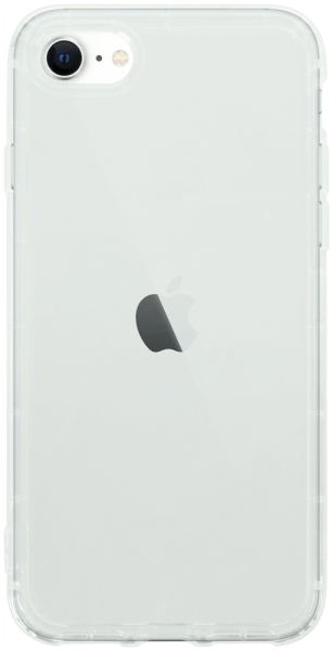 Apple iPhone SE (2020) szilikon tok közepesen ütésálló légpárnás keret átlátszó