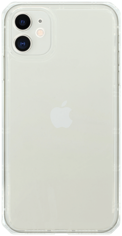 Apple iPhone 11 szilikon tok közepesen ütésálló légpárnás keret átlátszó