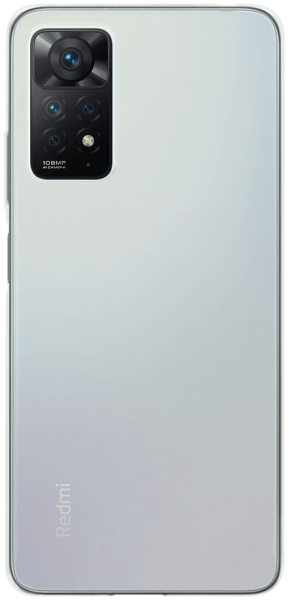 Xiaomi Redmi Note 11 Pro szilikon tok átlátszó -- 325370