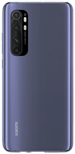 Xiaomi Mi Note 10 Lite szilikon tok átlátszó