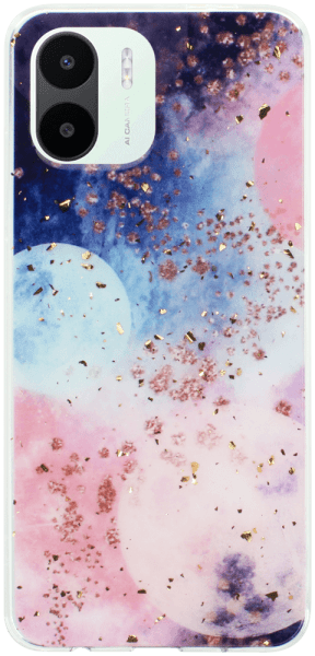 Xiaomi Redmi A2 kemény hátlap Gold Glam Galactic