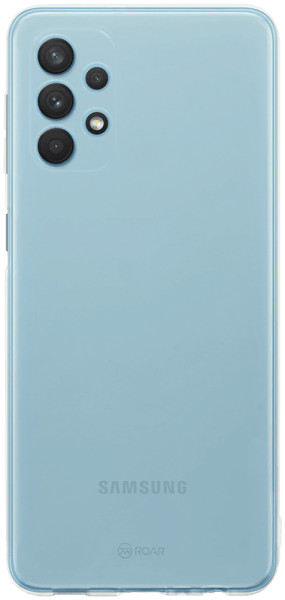 Samsung Galaxy A32 5G (SM-A326) szilikon tok gyári ROAR kameravédővel átlátszó