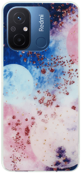 Xiaomi Redmi 12C kemény hátlap Gold Glam Galactic