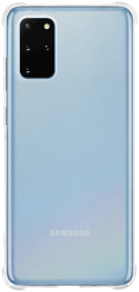 Samsung Galaxy S20 Plus 5G (SM-G986F) szilikon tok közepesen ütésálló légpárnás sarok átlátszó