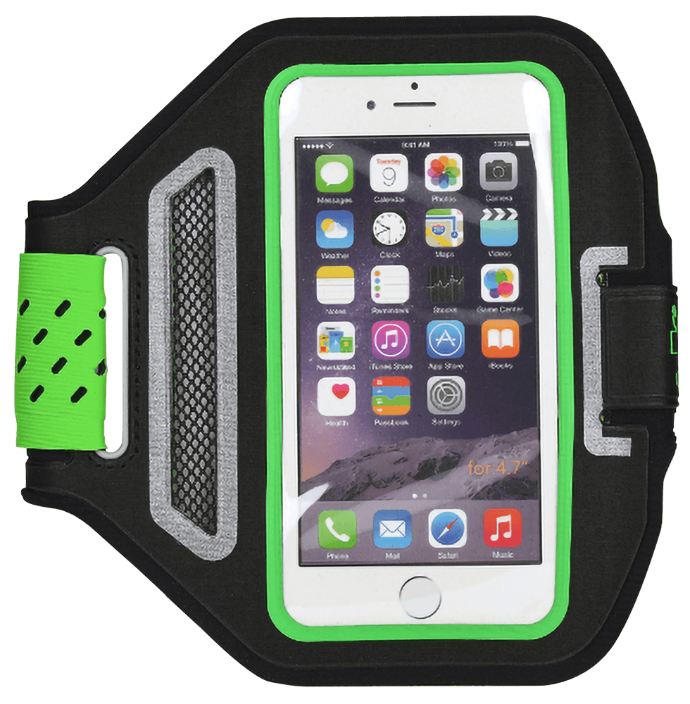 Apple iPhone SE (2022) sport tok Rebeltec Active univerzális, karra rögzíthető zöld