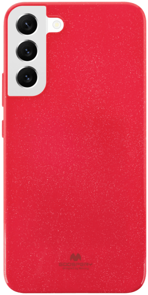 Samsung Galaxy S22 Plus 5G (SM-S906B) szilikon tok gyári MERCURYCASE csillámos rózsaszín