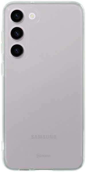 Samsung Galaxy S23 Plus (SM-S916B) szilikon tok gyári ROAR kameravédővel átlátszó