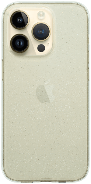 Apple iPhone 14 Pro szilikon tok csillogó átlátszó