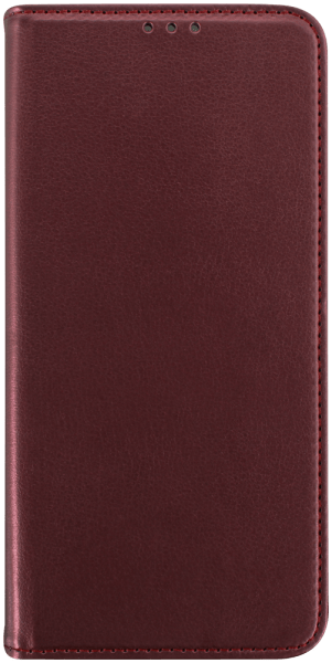 Xiaomi Redmi A1 oldalra nyíló flipes bőrtok asztali tartó funkciós bordó