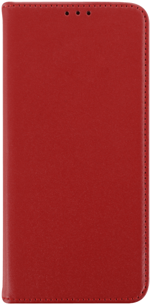 Xiaomi Redmi Note 12 Pro 5G oldalra nyíló flipes bőrtok valódi bőr piros