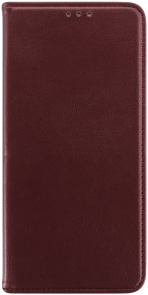 Xiaomi Redmi 9C oldalra nyíló flipes bőrtok asztali tartó funkciós bordó