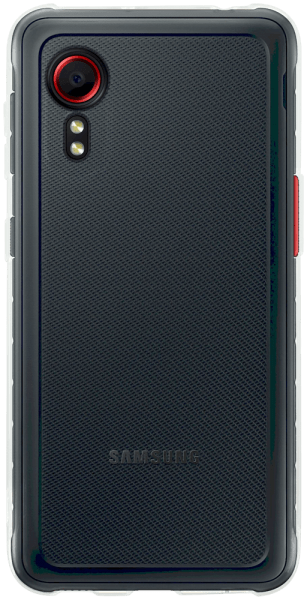 Samsung Galaxy Xcover 5 (SM-G525F) szilikon tok közepesen ütésálló kameravédővel átlátszó